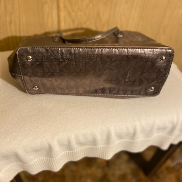 Michael Kors Metallic Bronze Totes - Picture 7 of 8